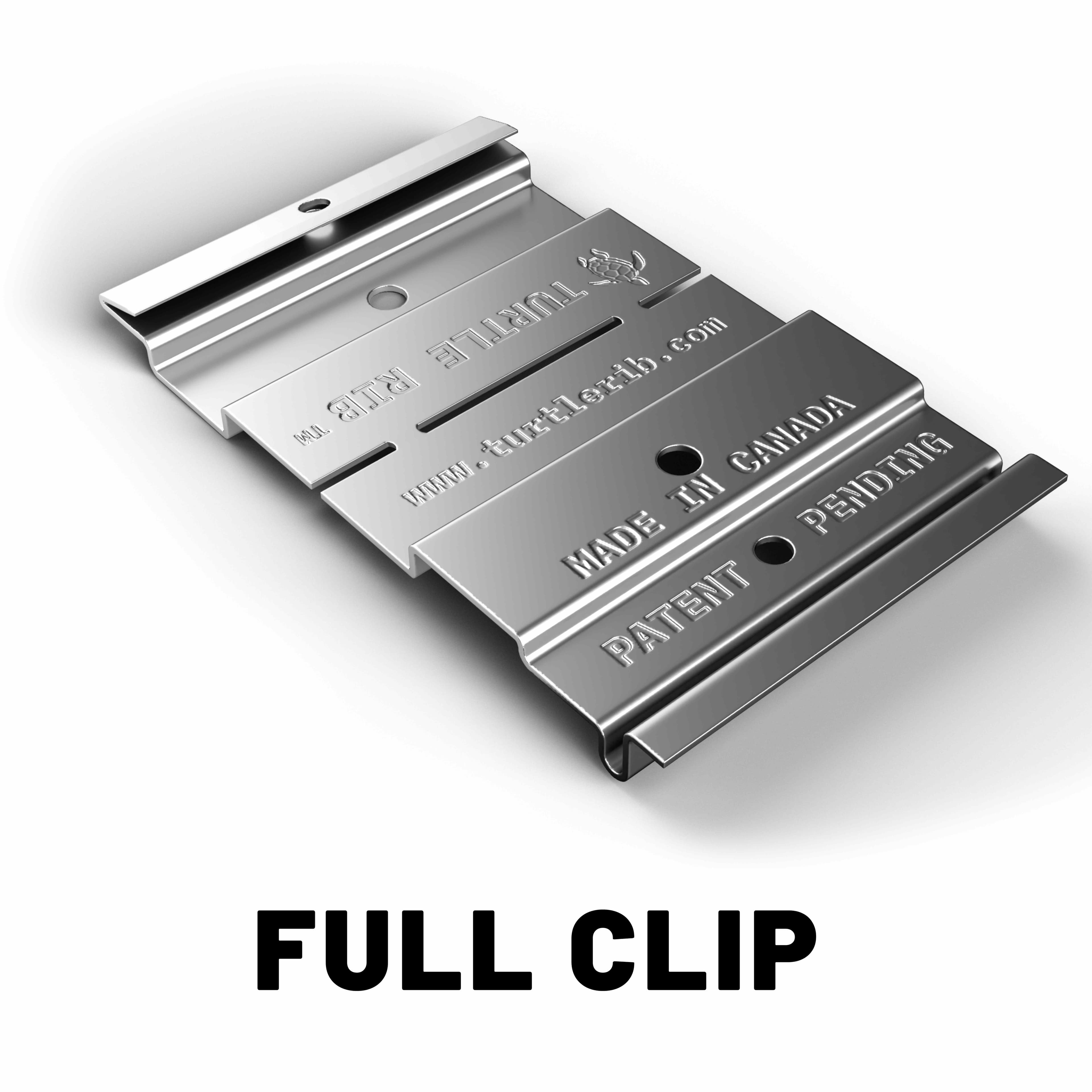 Turtle Rib™ Full Structural Clip